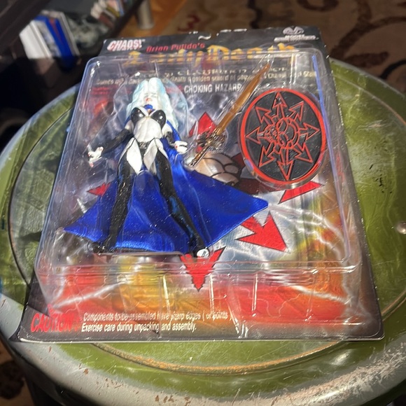 CHAOS! COMICS 1997 BRIAN PULIDO’S 🔥LADY DEATH🔥 Sculptor Clayburn Moore VINTAGE - Picture 3 of 12